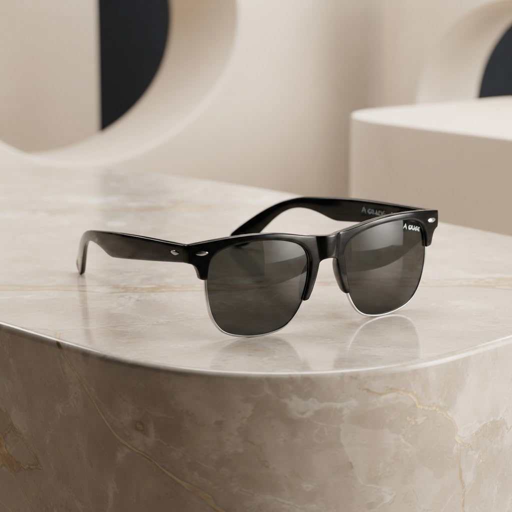 A-Grade Premium Folding Wayfarer Sunglasses – Pocket Friendly, Compact & Stylish