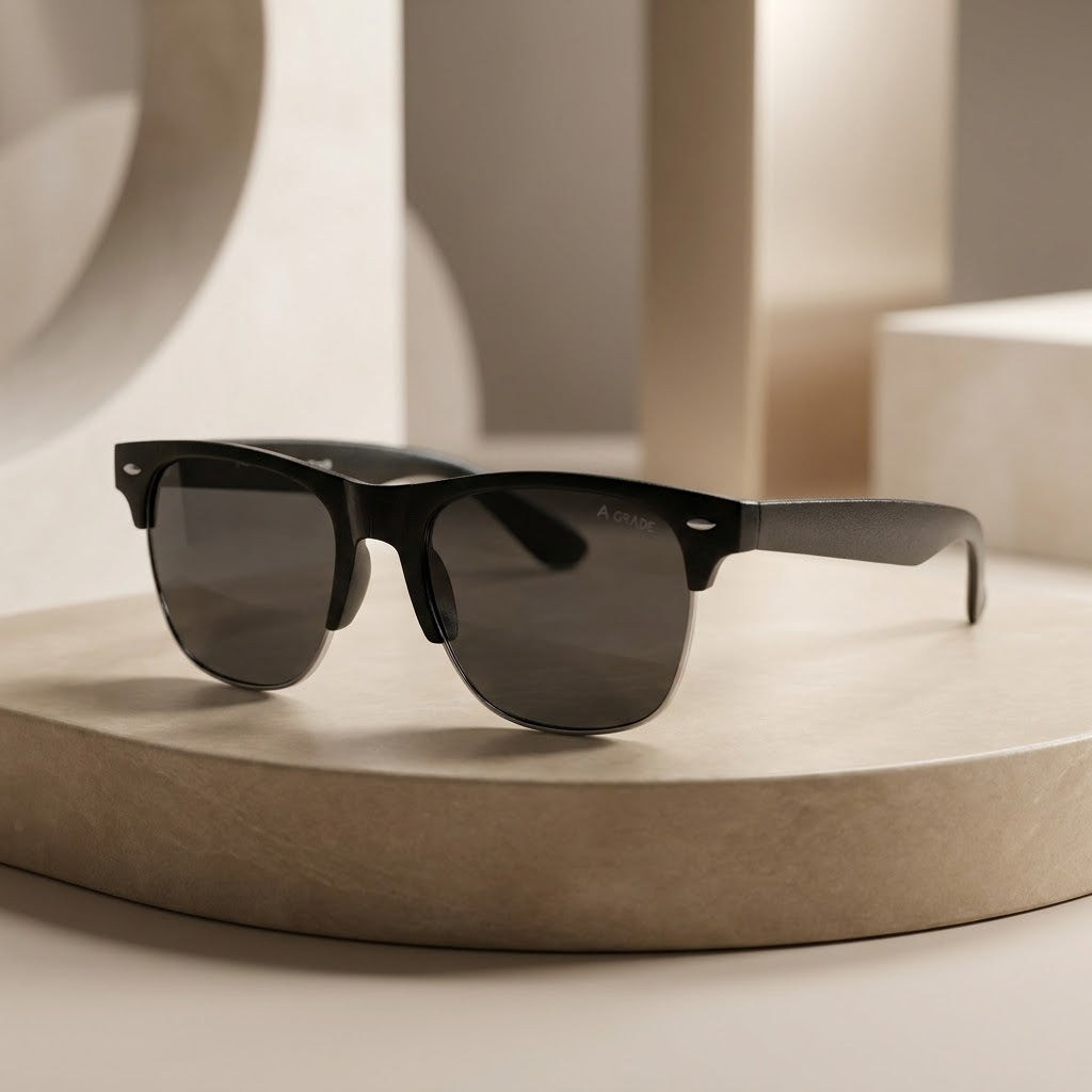 A-Grade Premium Folding Wayfarer Sunglasses – Pocket Friendly, Compact & Stylish