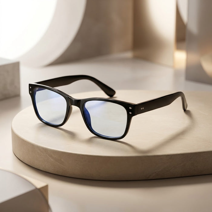 Clear Vision Senior Reading Glasses – Anti-Glare & Blue Light Glasses for TV, Mobile & Newspaper Reading